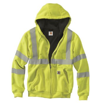 carhartt hv class 3 thermal sweatshirt