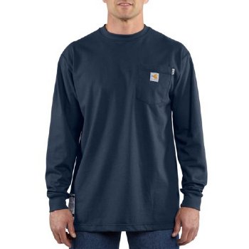 100235 Carhartt FR Force Cotton Long Sleeve T Shirt HRC2