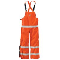 100445 Carhartt Rainwear Bib Fire Resistant HRC2