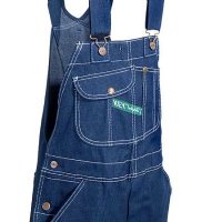 Key Overalls: Men's Cotton Denim 273.41 Bib Overalls