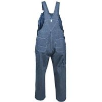 Key Overalls: Men's 273.47 Hickory Striped Cotton Overalls