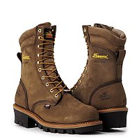 Thorogood - Men's USA 9" Waterproof Steel Toe Logger - 804-3555