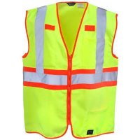 Key Clothing: Men's High-Visibility Mesh 89 39 ANSI Yellow Work Vest 