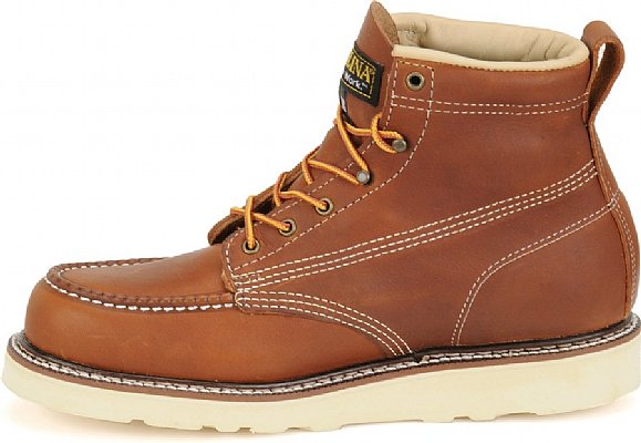 Carolina - Men's 6 Domestic Moc Toe Wedge Work Boot - CA7003