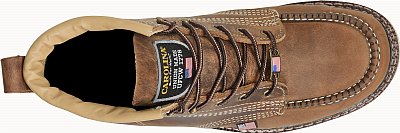 Carolina - Men's 6" Domestic Soft Moc Toe Wedge Work Boot - CA7011