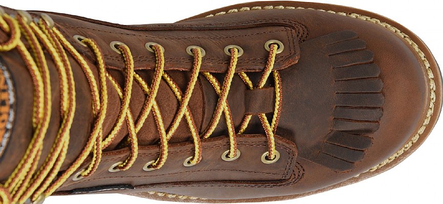 Carolina - Men's 8" Waterproof Lace-To-Toe Logger - CA8824