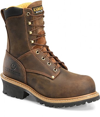 Carolina - Men's 8" Unlined Soft Toe Logger - CA9053