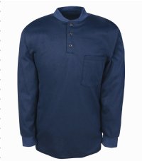 8.75 OZ. POWER DRY T-SHIRT HENLEY HRC2