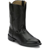 Justin Western Men's Black Roper - JB3000