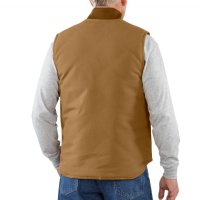 V01 Mens Duck Vest/Arctic-Quilt Lined